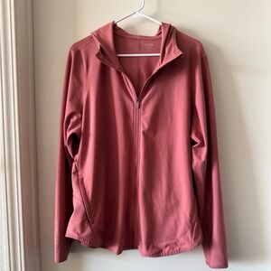 EUC Old Navy Active Powersoft Go Dry Hooded Jacket